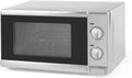MBH - MAQUINARIA BAR HOSTELERÍA Four micro-ondes, 255 mm, acier inoxydable, 20L, 700W, 1000W, fonction gril, verre