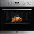 Electrolux Four encastrable, Four Intégrable Combi Vapeur 72l 60cm Pyrolyse Inox, EOC4P46X, acier inoxydable