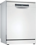 Bosch SMS4HTW47E Lave-vaisselle, 60cm, 12 couverts, Série 4, Blanc, pose libre, Moteur EcoSilence