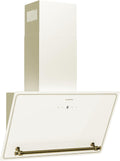 Hotte aspirante KLARSTEIN, éclairage LED, 52 DB, 60cm Hotte Cuisine Angulaire, Silencieuse 52 DB, 336 m3/h, 50W, 400 m3/h, Débit 336 m3/h