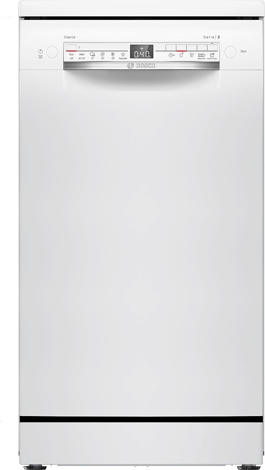Lave-vaisselle Bosch SER2 SPS2HKW58E, 45cm, 46db, Classe énergie E, Indice de ré