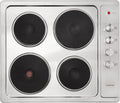 KLARSTEIN Plaque de cuisson, 6 Niveaux, éclairage LED, acier inoxydable, 4 Foyers, 4 Foyers/Zones, 5500 Watts, encastrable, Plaques