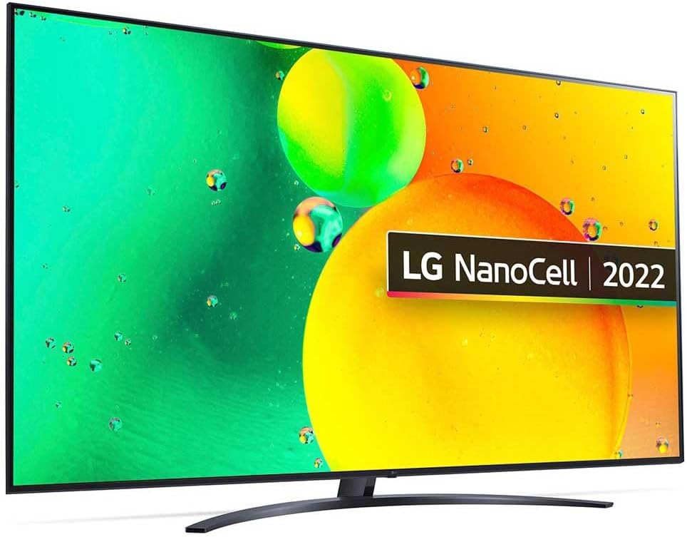 LG 65NANO766 Téléviseur, 65NANO766 TV LED NanoCell 4K 65 Pouces, 164 cm, éclairage LED