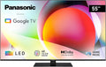 Panasonic TN-55W70AEZ Téléviseur, 55 Pouces, pour Une expérience visuelle, Bluetooth, Mode Jeux, 2024, éclairage LED, Dolby Vision, Dolby Atmos