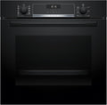 Four encastrable, 60 × 60 cm, assistance de nettoyage avec vapeur d'eau, air chaud 3D pour une chaleur uniforme sur 3 niveaux, Bosch