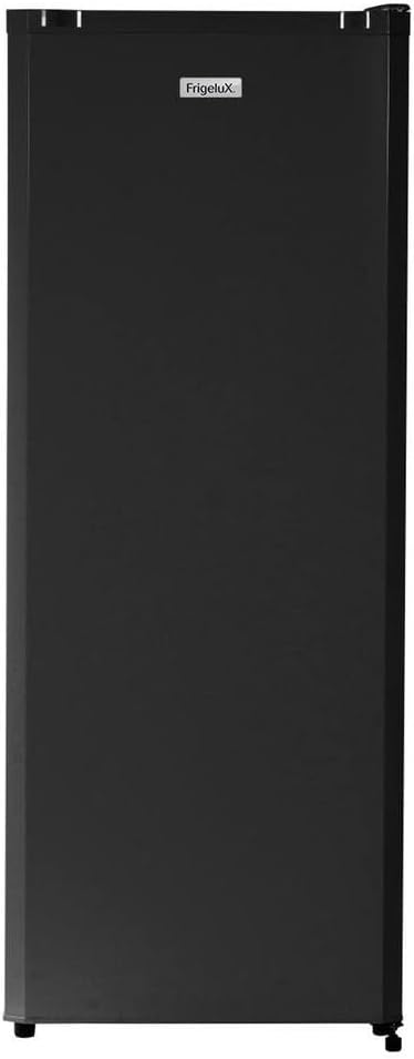 FrigeluX R4A218ND Réfrigérateur, 218 L, éclairage LED, verre, 194 L, 24 L, 39 dB, réglable, porte réversible, pose libre