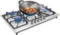 vinnyooc Plaque de cuisson, 1.75kW, acier inoxydable, Pour la Maison ou la Cuisine Commerciale, 1 kW, Allumage électronique