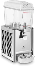 Distributeur de boissons, 12 l, Sans BPA, Royal Catering, 180 W, RCSD-12C, 12 °C, 7 à 12 °C, Système D'Agitation, Facile D'Entretien