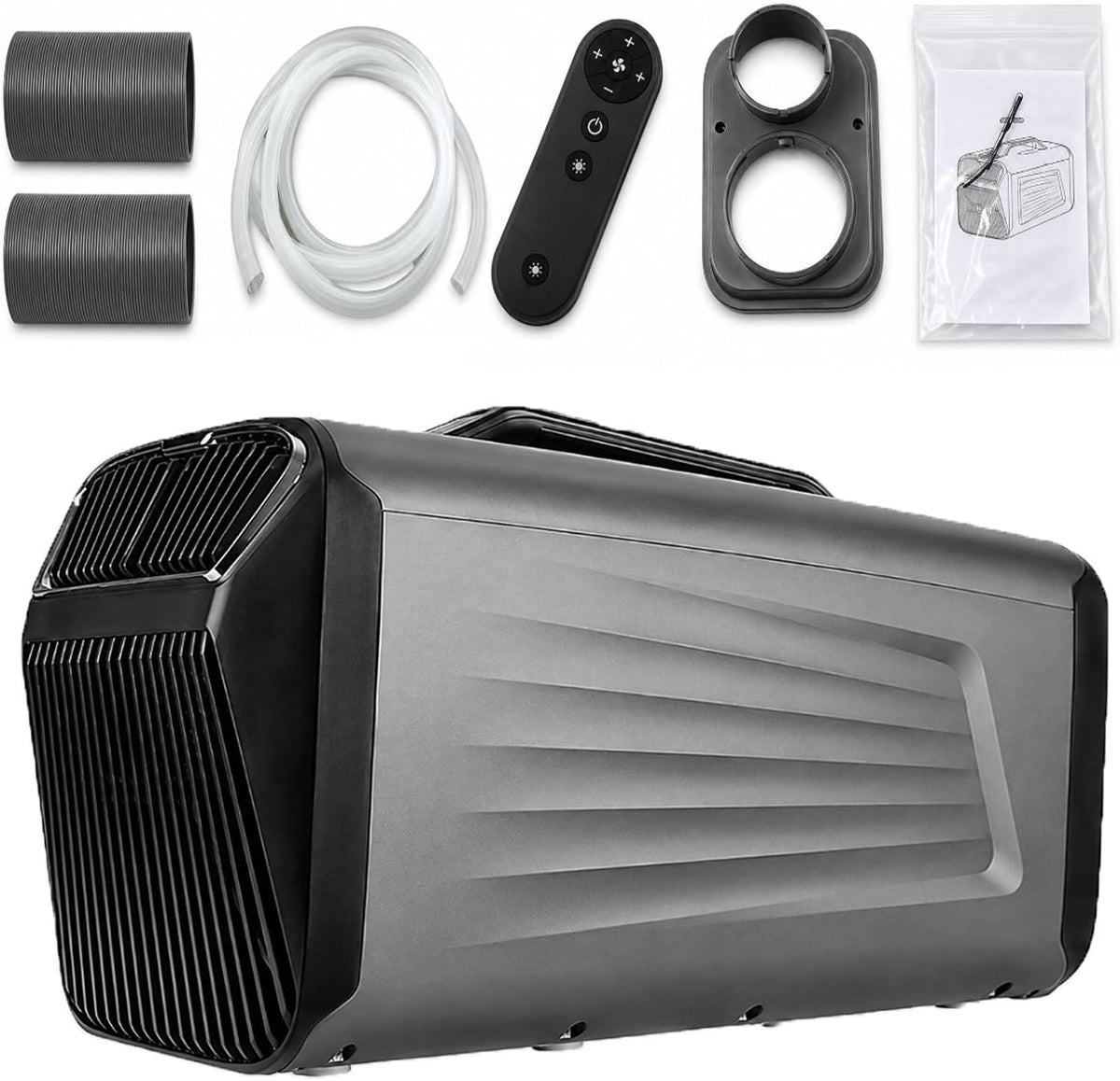 smafoseedding Climatiseur portable, 5200 BTU, réglable, 400 W, 50 dB, 16 °C, 32 °C, Noir, Climatiseur Mobile Réversible