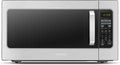 Four micro-ondes, acier inoxydable, 13.6 pouces, TOSHIBA, 16.5 pouces, 10 niveaux, 1200W, 1700W, 2.2 pi3, minuterie, verre