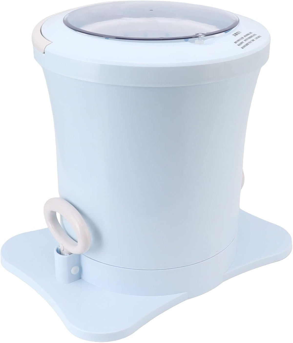Essoreuse à linge, 2500 Tr/min, Ejoyous, 2 500 tr/min, Déshydrateur de Vêtements Manuel, portable, Bleu