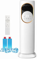 Climatiseur LANMOU, télécommande, 4 L, 3 VITESSES, Rafraîchisseur d'Air 4 L, portable, commande tactile, réservoir d'eau
