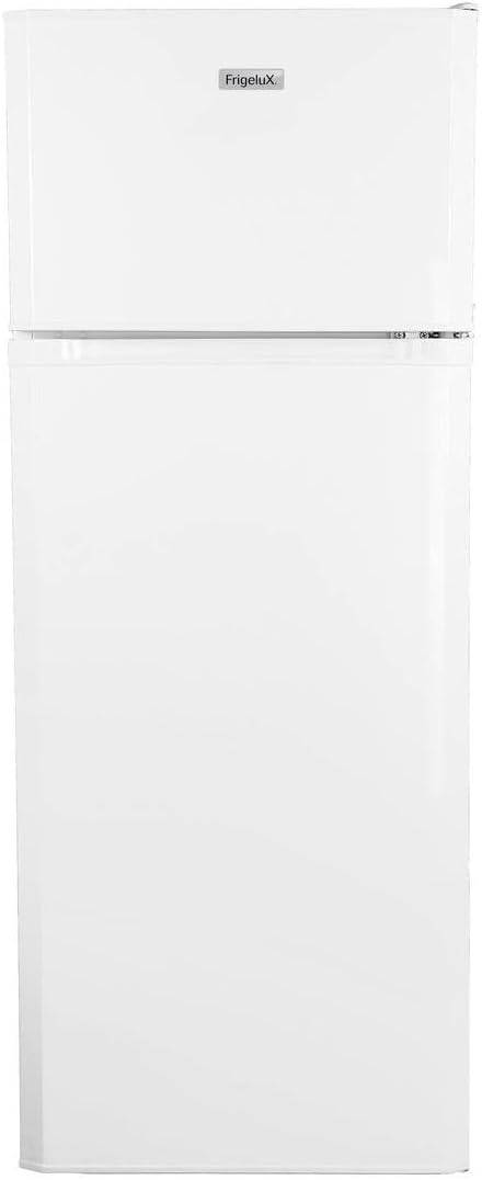FrigeluX RDP210BD Réfrigérateur, 206 L, éclairage LED, verre, 162 L, 44 L, 39 dB
