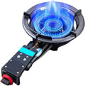 Cuisinière, pour Caravane, 8, 7 KW, acier inoxydable, 8.7KW, Brûleur Wok À Économie D'énergie, Kit De Source De Gaz NG/GPL