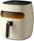 PUCHEN Friteuse sans huile, four combiné à friteuse à air de 8, 5 L avec 7 préréglages intelligents, verre, 7 modes, 200 °C, 7 programmes