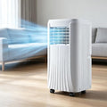 Climatiseur portable HONQGAO, télécommande, 12000 BTU, 330 × 280 × 680 mm, 9 000 BTU, 10 000 BTU, 1000 W, 3 vitesses, 9000btu, 16 °C, 31 °C