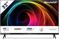 Téléviseur Sharp 32HA1205E, 32 pouces HD Ready LED TV avec Dolby Digital 3 HDMI 2 USB DVB-T/T2 32HA1205E, éclairage LED