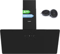 Hotte aspirante Comfee CH90J64ET4A2B2-EU 620m3, éclairage LED, 59 dB, 4 Vitesses, 620m3/h, 90cm, 620 m3/h, réglable, commande tactile
