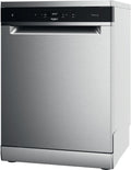 Whirlpool WFC3C42PX Lave-vaisselle, réglable, acier inoxydable, 60cm, 42db, 14 Couverts, 0 Programmes