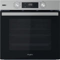 Whirlpool Four encastrable, 595 × 595 × 551 mm, éclairage LED, acier inoxydable, 670 × 640 × 650 mm, OMSR58RU1SX, minuterie