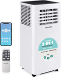 Climatiseur SereneLife, télécommande, 3 MODES, 1 Litre d'Humidité par Heure pour un Refroidissement Rapide jusqu'à 28 Mètres, 9K BTU, Élimine 1