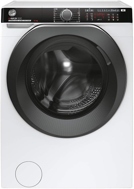 Lave-linge Hoover HWP414AMBC, 14 kg, 1400 tours/min, Blanc, Moteur Induction