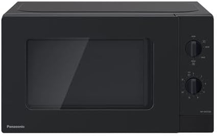 Four micro-ondes, verre, 800 W, Panasonic, 20 L, 25, 5 cm, 5 niveaux, NN-SM22QBEPG, Micro-ondes solo NN-SM22QBEPG
