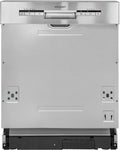 Exquisit EGSP1012-EB-030E Lave-vaisselle, 60 cm, réglable, acier inoxydable, 81, 5 × 59, 8 × 57, 0 cm, 81, 5 × 59, 8 × 55, 0 cm, 600 mm