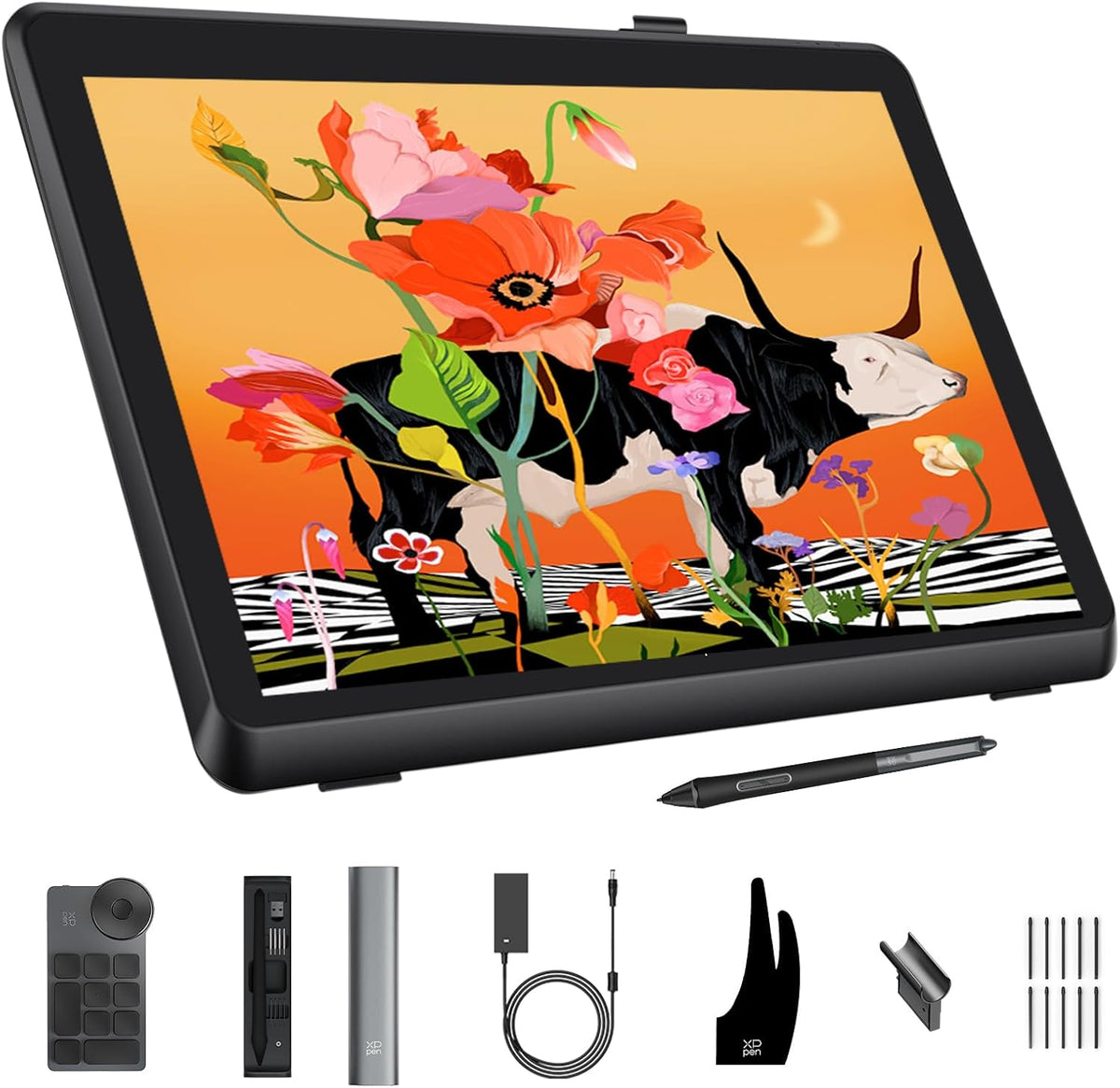 Tablette graphique, 100 × 100mm, XP-Pen, 16K, Calman