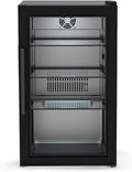 cozze Réfrigérateur, éclairage LED, 3 étagères en verre, 1 W, 43 dB, 63 l, 240 V, 63L, 10°C, 25 °C, 32 °C, 50 Hz, réglable, lumière LED, prise