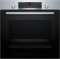 Four encastrable, 59.5 × 59.4 × 54.8 cm, acier inoxydable, Bosch, 14 modes, HBG579BS3F, 40 programmes, HBG579BS3F Série 6, pyrolyse