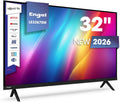 Engel LE3287SM DVB-T2 Téléviseur, 32 pouces, 2 USB, 8 W, DVB-T2/S2/C, 2 HDMI, éclairage LED, Dolby Audio, Ethernet, fente Ci, PVR Time Shift