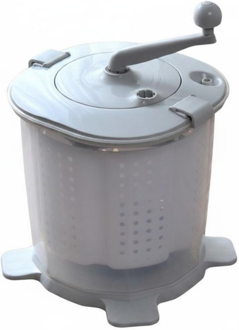 FytStycale Mini lave-linge, Machine à Laver portable 2 en 1 à Manivelle Gain de Place, Appareil Ménager pour Étudiants, Dortoir