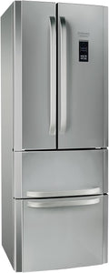 Congélateur Hotpoint e4dg, 195.5 cm, acier inoxydable, 298.0 L, 87.0 L, 385 L, 468 L, 298 L, 312 L, 87 L, 156 L, 2 tiroirs, verre