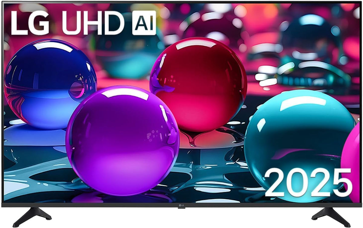 LG 50UA73 HDR10 Téléviseur, éclairage LED, 126cm, 4K UHD, webOS 25, TV UHD AI 2025, AirPlay 2, Alexa, Google Assistant
