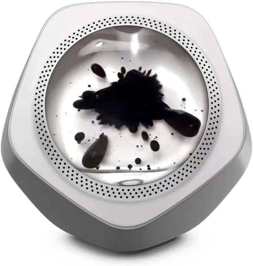 Enceinte PC, 86 dB, Bluetooth, son stéréo à contrôle tactile pour bureaux de jeu, verre, bjlysk, 10 W, 53 Hz, 100 Hz, Ferrofluid