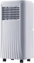JAVPTAV Climatiseur mobile 3-en-1 avec télécommande, mode nuit, minuterie 24 h et kit fenêtre