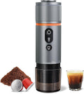 Cafetière à capsules, 50 ml, CONQUECO, 80 ml, CP-023, portable, Machine à Cafe portable, Cafetière à Expresso Chauffage Électrique de Voyage
