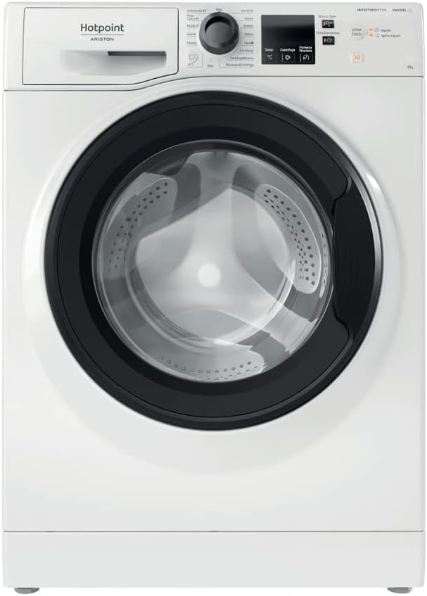 Hotpoint 1200G Lave-linge, 76 dB, moteur Inverter, 1400 tr/min, 595 mm, 605 mm, 850 mm, 8KG