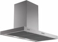 CATA Hotte aspirante, 69 dB, éclairage LED, acier inoxydable, 90 cm, 3 niveaux, 270 W, 125 mm, 637 m3/h