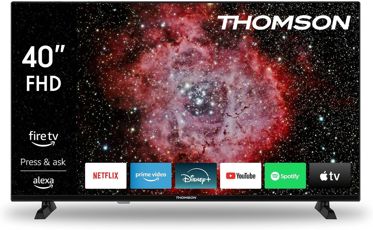 Téléviseur, télécommande, 40 Pouces, THOMSON, 100 cm, 32 pouces, 80 cm, TV 40 Pouces, HDR10 40FF2S34, DVB-T/T2/C/S/S2, HDMI- 40FF2S34, Wi-Fi, WiFi