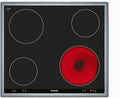 Plaque de cuisson SIEMENS EA645GE17, 58, 3 cm, acier inoxydable, 60 cm, 6600 W, 4 zones, encastrable