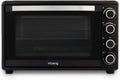 Mini-four, 45 L, réglable, H.Koenig, 2000 W, Grille et lèchefrite, FO45, 45L, 2000W, 230 °C, Minuterie 60 min, chaleur tournante, Pizza