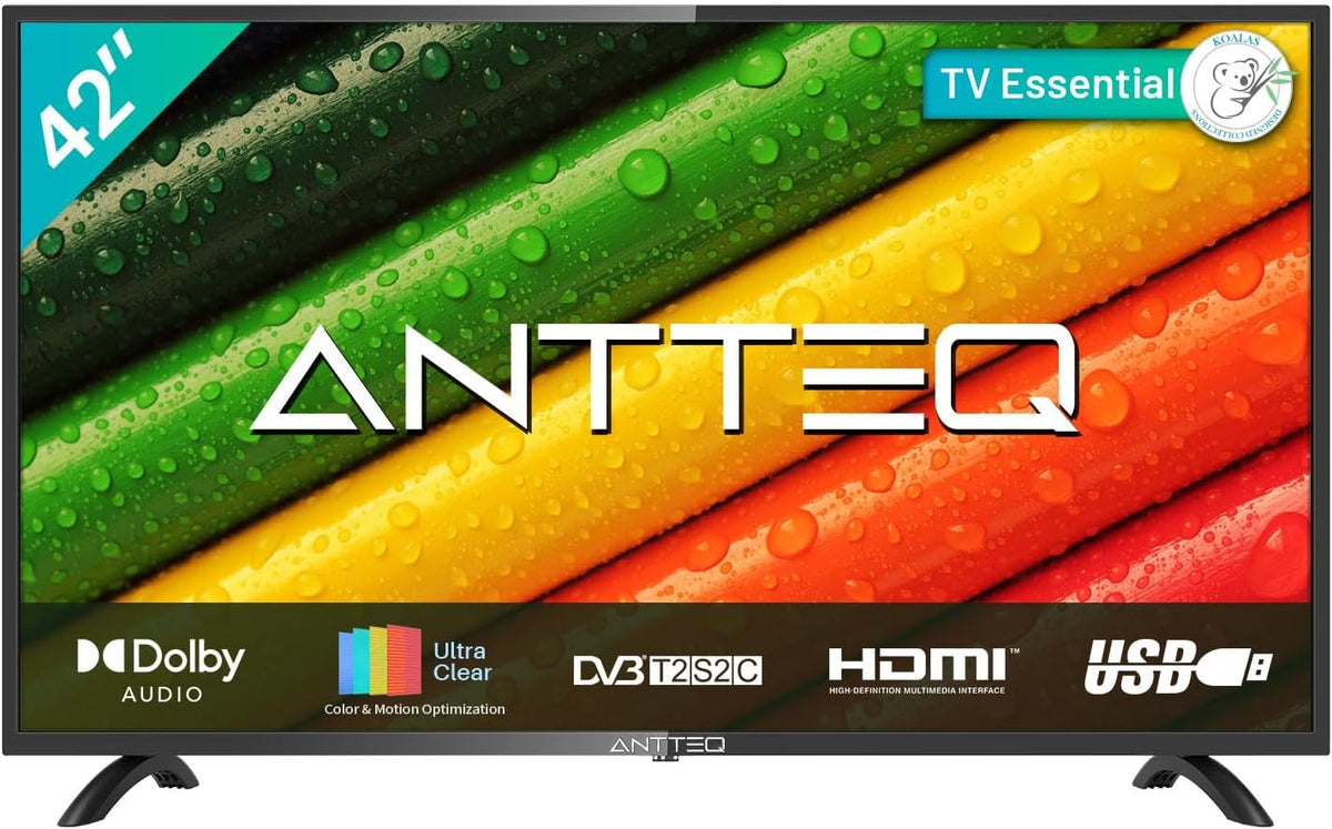Téléviseur Antteq AB42D1, éclairage LED, 42 Pouces, 107 cm, AB42D1 Télévision 42 Pouces, TV 107 cm, y Compris Mode hôtel, 1Mode, CI+, HDMI