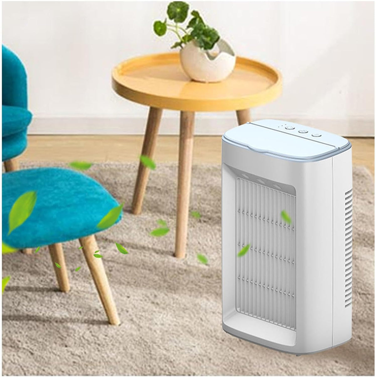 LIPJIA Climatiseur, 3 niveaux, réglable, portable, Ventilateur rafraîchissant Professionnel, Robuste et économique